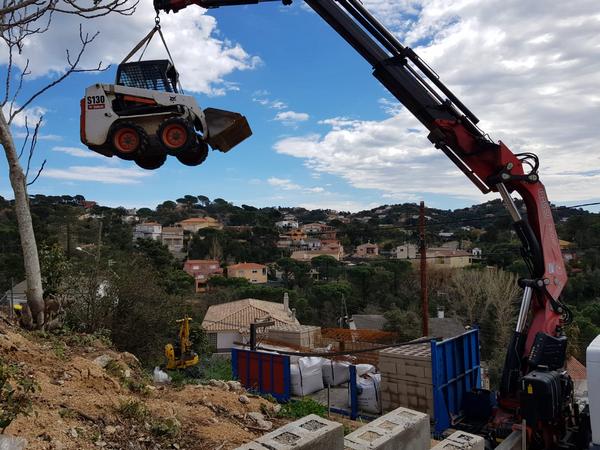 Limpieza de terrenos en la Costa Brava