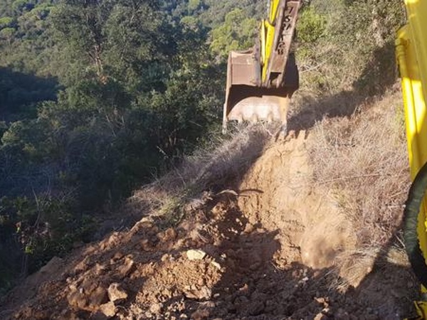 Excavaciones en Tortellà